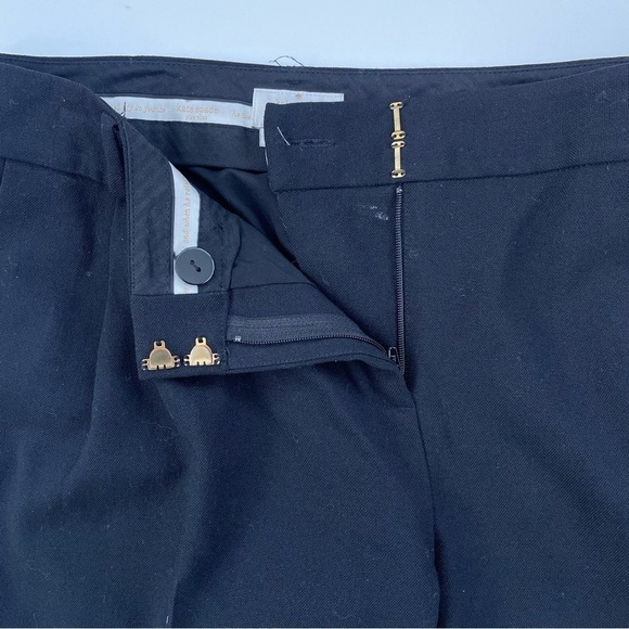 Kate Spade Women's Black Wool Blend Professional Dress Trousers Size 4 - Picture 7 of 13